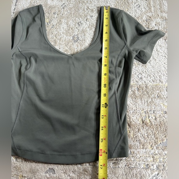 Lululemon Align T-Shirt in Grey Sage - Picture 8 of 9